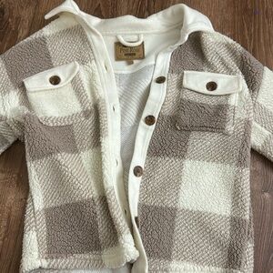 sherpa fleece jacket